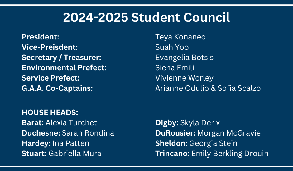 2024-2025 Student Council